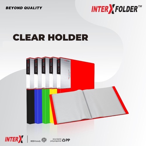 

60 SHEET DISPLAY BOOK / CLEAR HOLDER F4 INTER-X