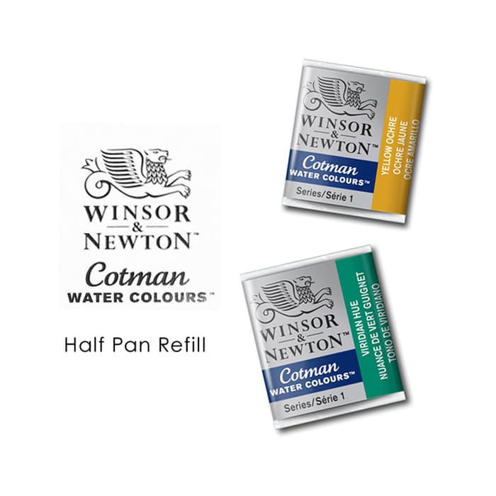 

winsor & newton cotman watercolor half pan refill