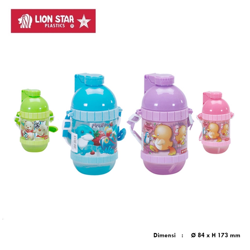 Lion Star Bottle Sonic N-64 Botol Minum Anak 550 mL - Random