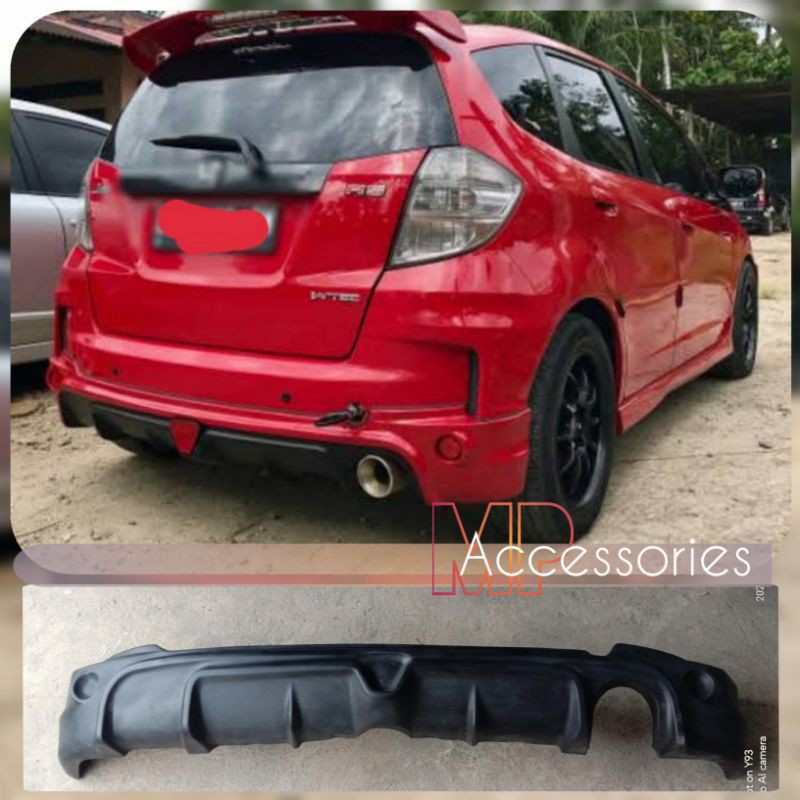 Add-on Bumper Mugen Belakang Honda Jazz GE8