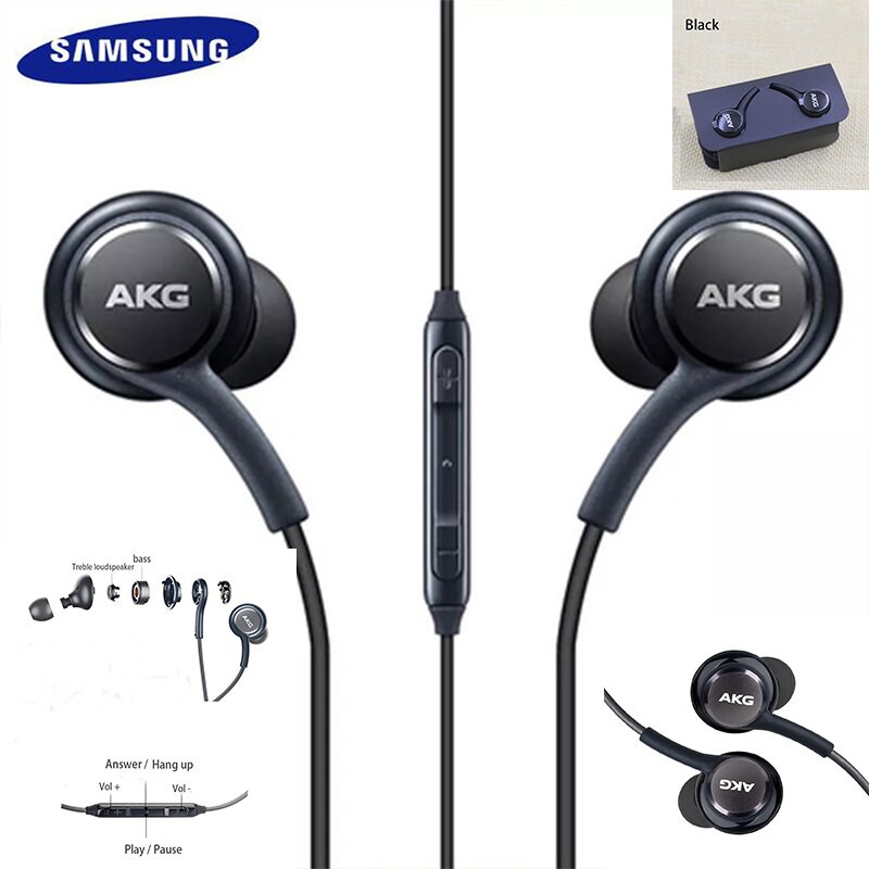 HEADSET SAMSUNG S10+ EARPHONES BY AKG ORIGINAL