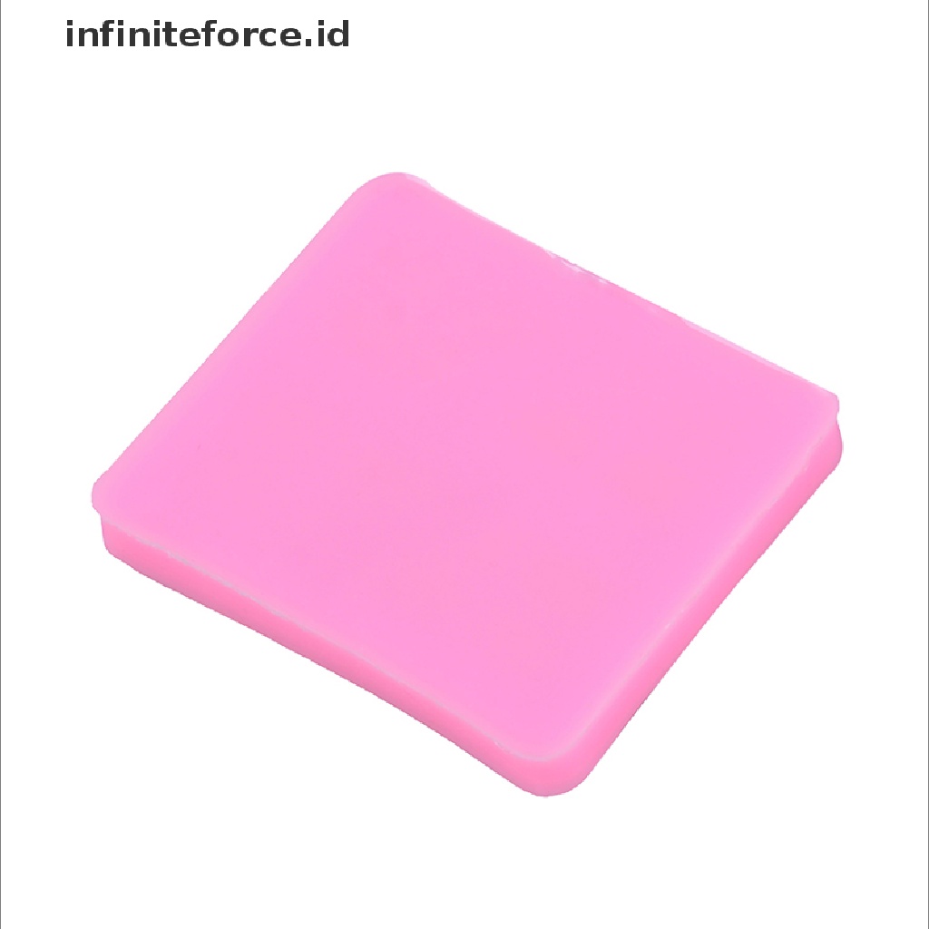 (Infiniteforce.Id) Cetakan Kue / Fondant / Cokelat Bentuk Tablet Setengah Bahan Silikon