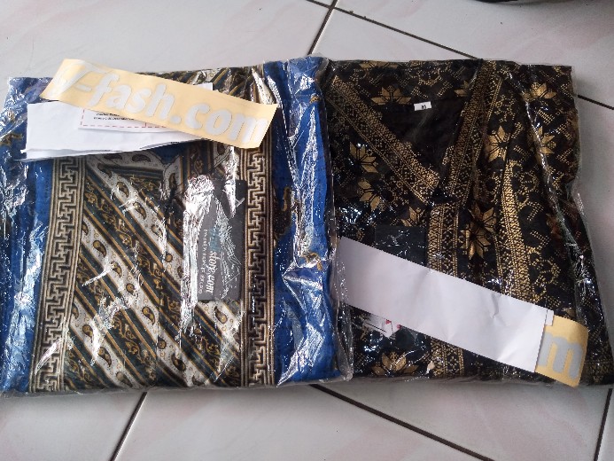 Trolistore Xxl Grosir Batik Wanita Motif Kelam Batik Cewek Wanita Lengan Panjang Warna Hitam Putih