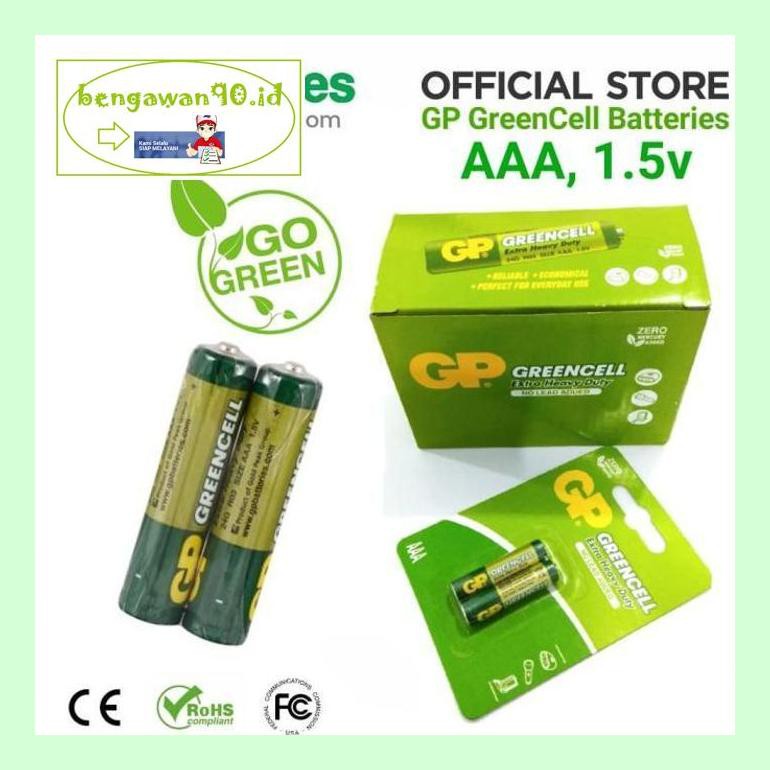 Golf40Ii Gp Bateries Greencell Aaa 2Pcs - Tanpa Bubble Iyqv0