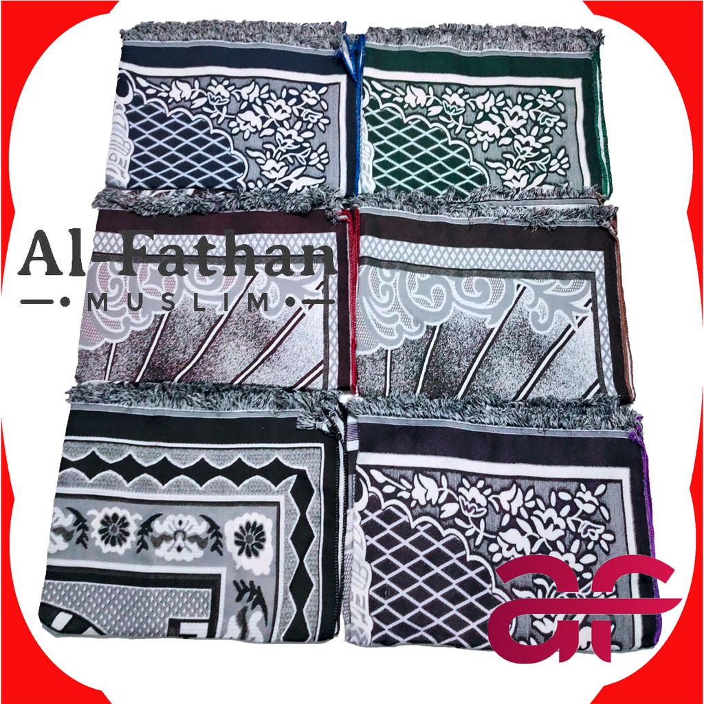 Sajadah ALYDRUS TRAVELLING Tipis ukuran Besar Oleh Oleh Haji dan Umroh Murah Turki Turkey Grosir/pcs