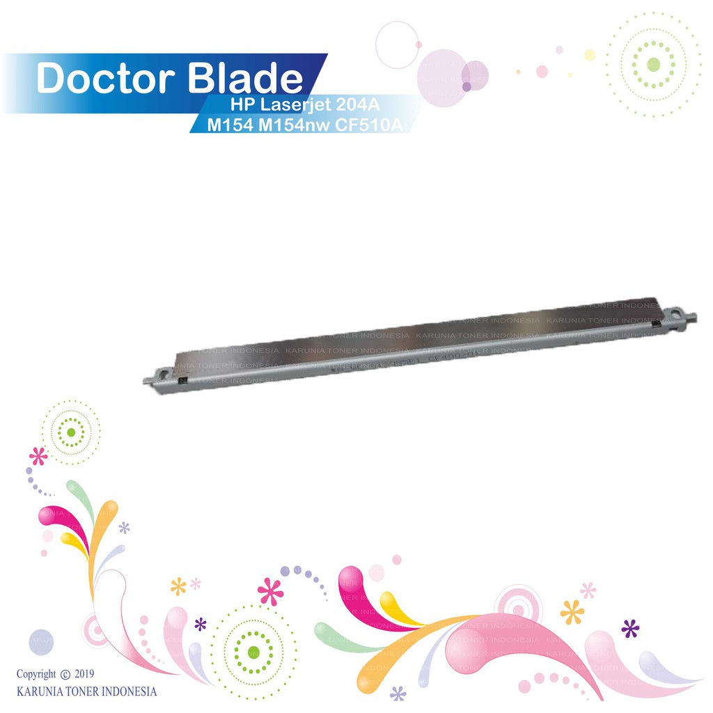 Doctor Blade For Printer HP Laserjet 204A M154 M154A M154nw CF510A CF511A CF512A CF513A