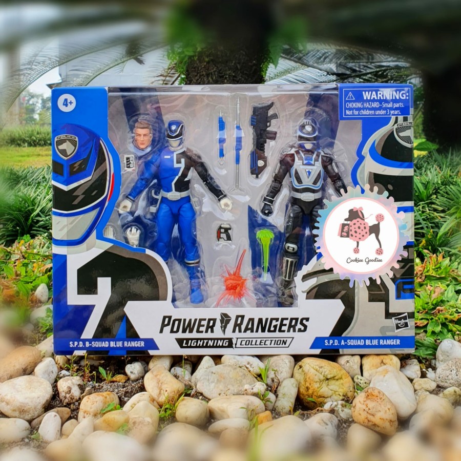 Jual Power Rangers Lightning Collection SPD B Vs A Squad Blue Ranger ...