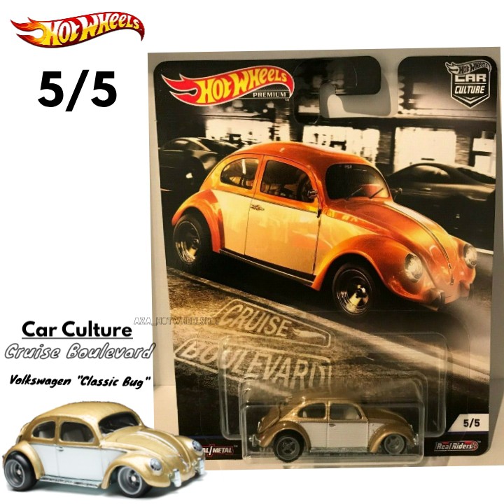 Hot Wheels Cruise Boulevard Volkswagen &quot;Classic Bug&quot; HW Hotwheels Car Culture