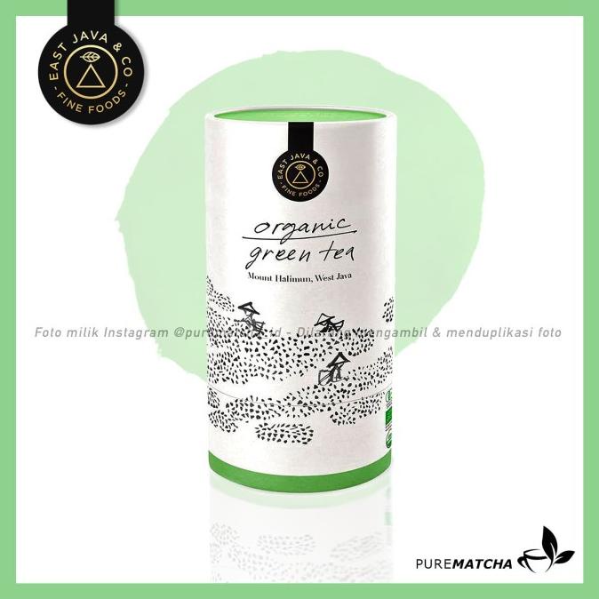 

[COD] East Java & Co - GREEN TEA Organic 40gr Loose Leaf Teh Hijau Organik [COD]