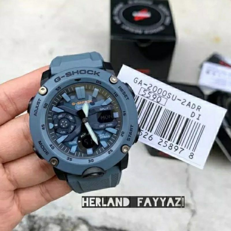 JAM TANGAN PRIA G-SHOCK GA-2000SU-2ADR