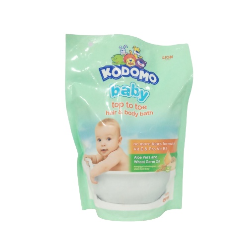 KODOMO BABY HAIR &amp; BODY BATH 450ml/centraltrenggalek