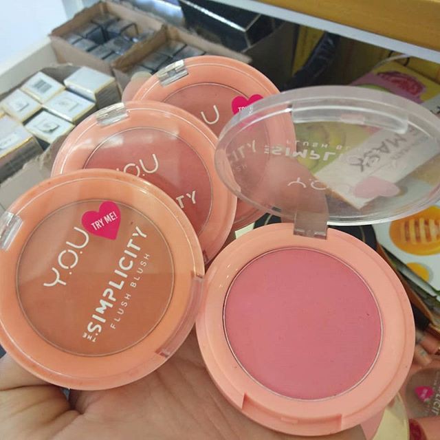 YOU The Simplicity Flush Blush On Ori BPOM Blus