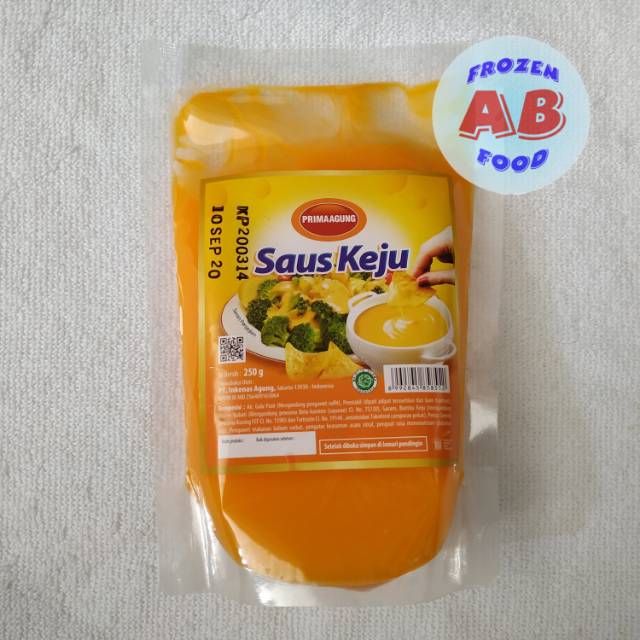 

Prima Agung Saus Keju 250 gram Saos Keju Prima Agung 250 gr Cheese Sauce Prima Cheesy Sauce 250gram