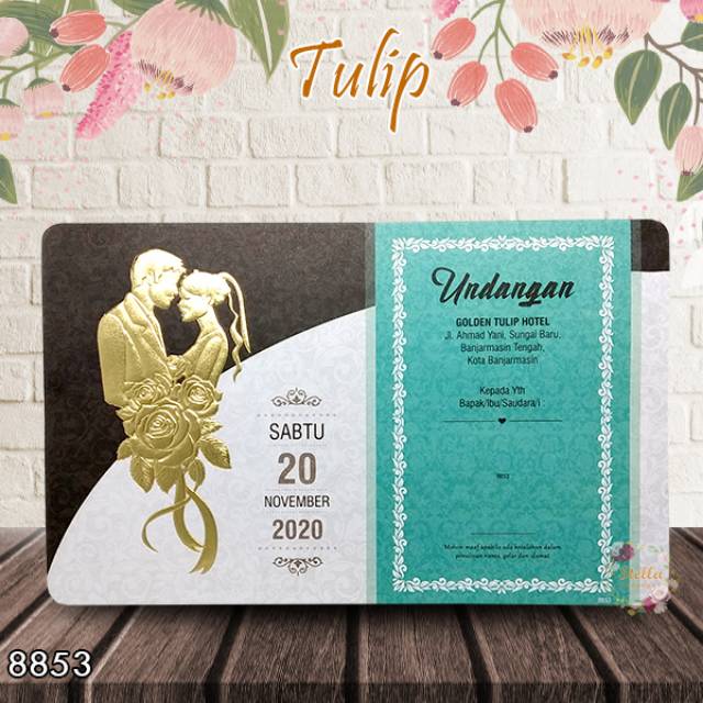 

Blangko Undangan Tulip 8853