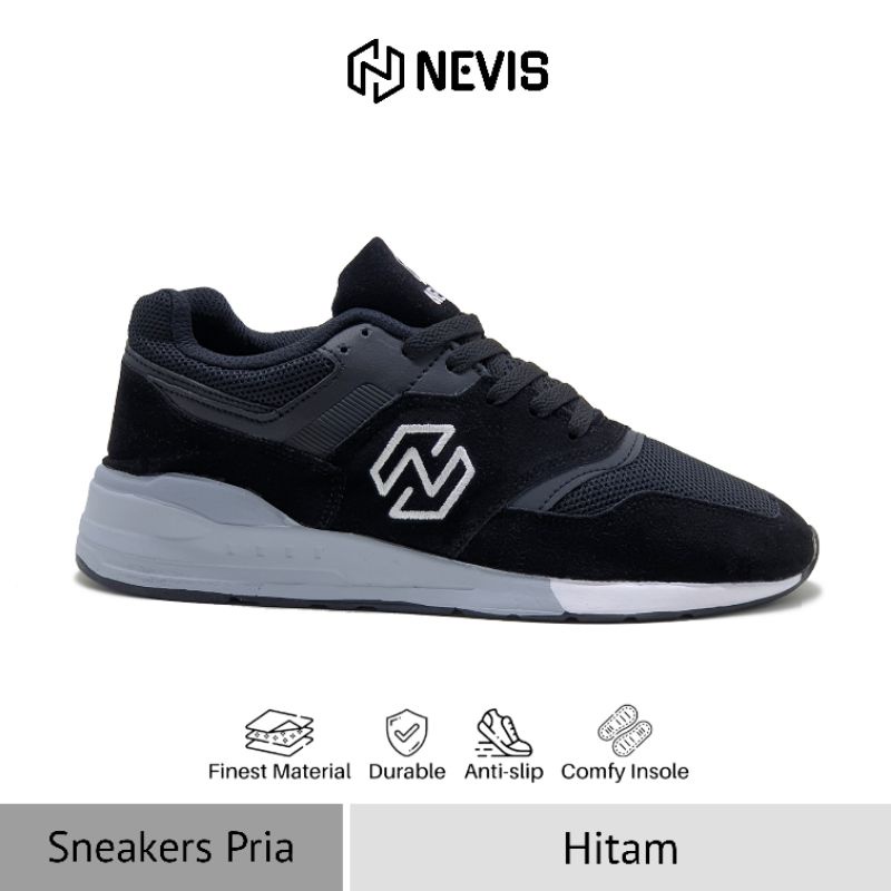 Sepatu Sneakers Pria Terbaru Nevis Nvs 26 Sepatu Sport Running Gym Fitness Sekolah Original