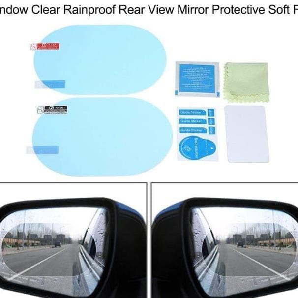 Car Rearview Mirror Protective Film Anti Fog Window Clear Rainproof Soft Film F