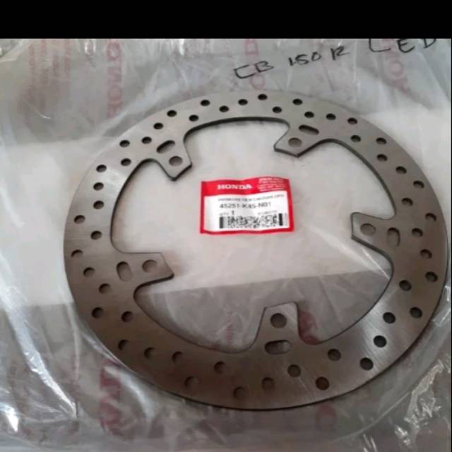 Piringan cakram disk disc dis depan cbr 150 led cbr150led orisinil hgp 45251k45n01