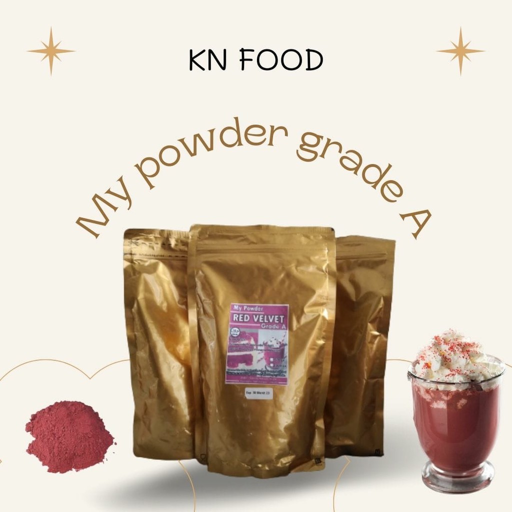 

My Powder Rasa Red Velvet Grade A 500 Gram