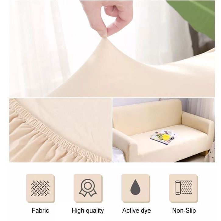 COVER-Sarung sofa puff CUSTOM elastic