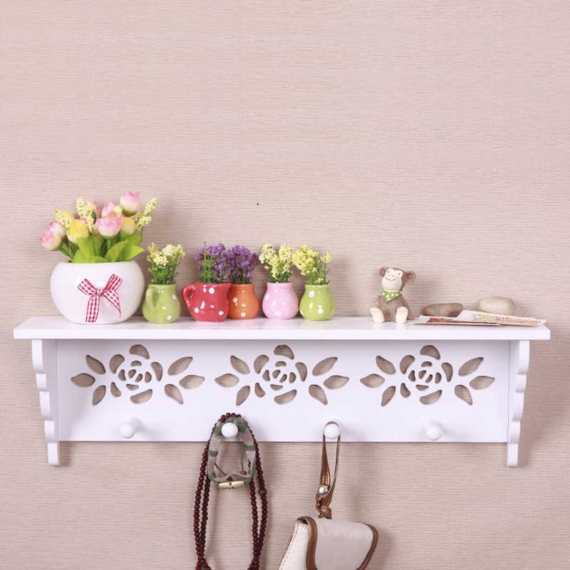 Rak Decoratif Shabby Chic Rack Rak Dinding Rak Gantung Dekoratif