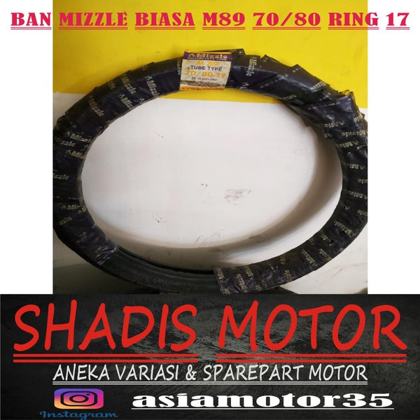 Ban Mizzle Biasa M-89 70/80 Ring 17