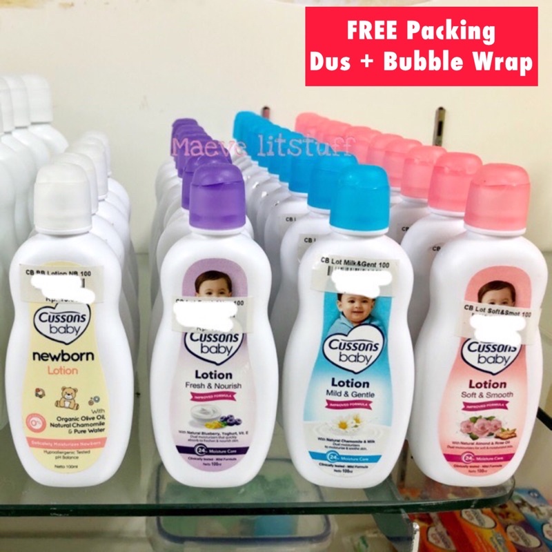 Jual CUSSON BABY LOTION 100ml Shopee Indonesia