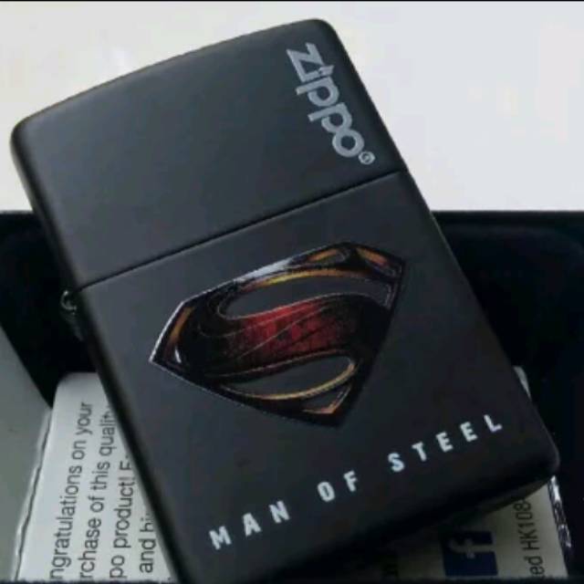 Zippo custom Superman zippo print zippo ukir grafir bebas pilih gambar