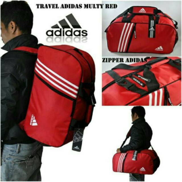 Travel Bag Tas Olahraga Sport Adidas Fitness Gym Cowok Keren Ransel