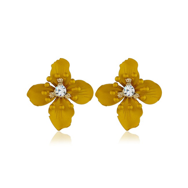 LRC Anting Tusuk Fashion Flower Earrings F6713X