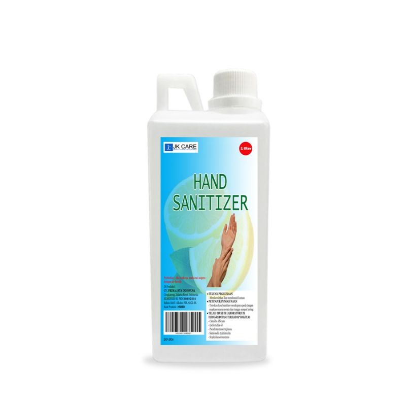 JKCARE HAND SANITIZER 1L Cair - Lemon