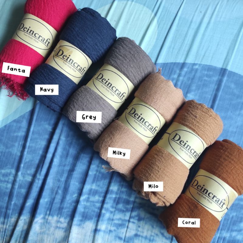 pashmina crincle (crincle shawl)