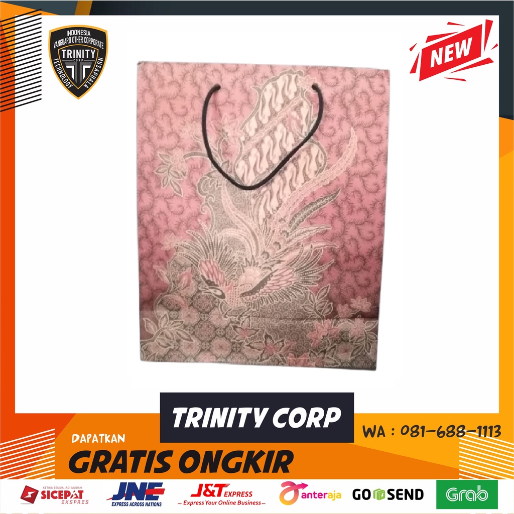 

Paper Bag Motif Batik Random Ukuran Sedang Per Pcs