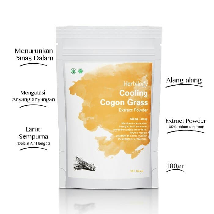 

Herbilogy Cogon Grass Powder (Alang- Alang) - 100g grosir