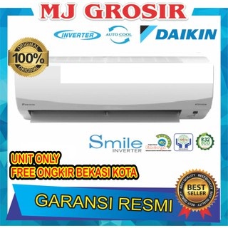 AC DAIKIN FTKC 15 PVM4 0.5 PK 1/2 PK R32 SMILE INVERTER (UNIT ONLY)