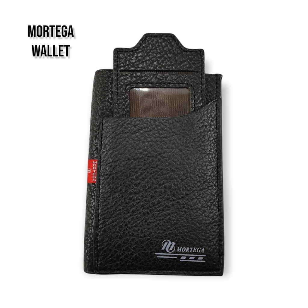 Dompet Pria Mortega PU. Leather - Dompet Lipat Kulit