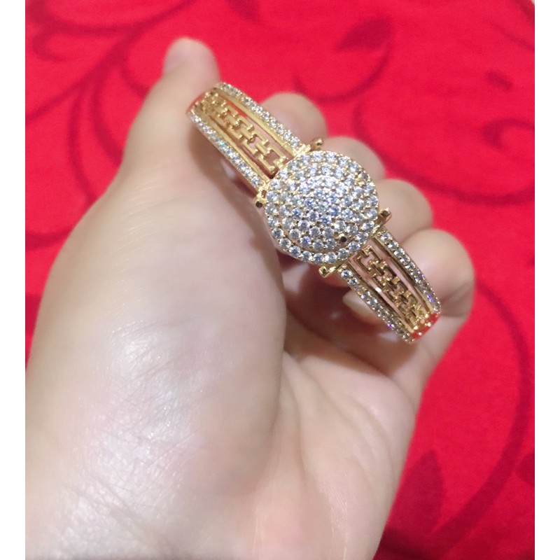 Gelang Permata bulat full xuping Emas