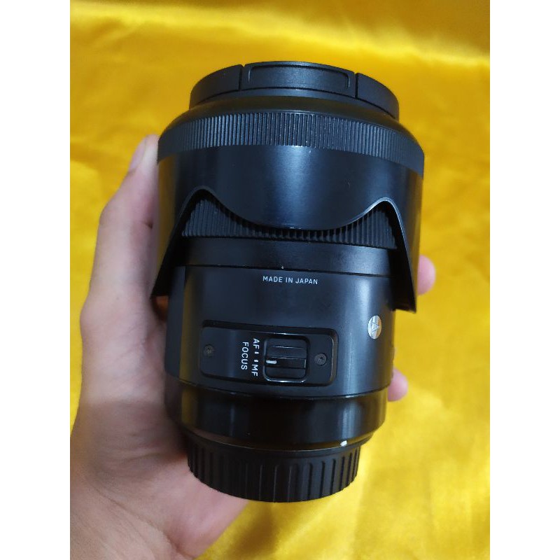 Lensa SIGMA 35mm F1.4 DG For CANON Kamera DSLR Fullframe