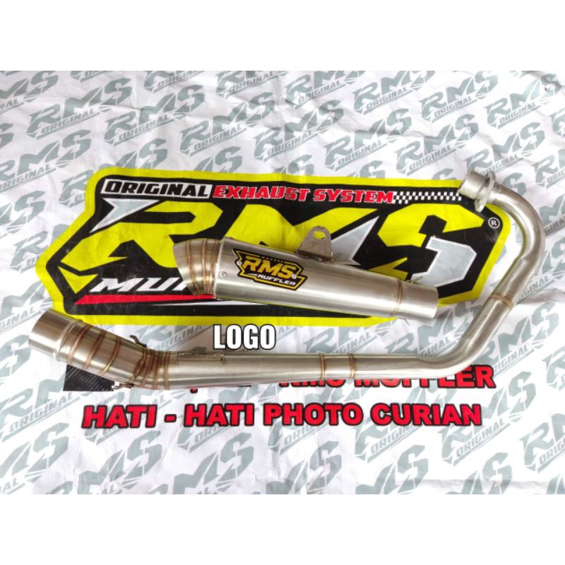 Knalpot RMS Muffler Original keong jumbo engkerr GL pro Megapro CB Tiger