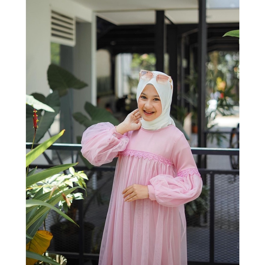 BAJU ANAK PEREMPUAN - ISABEL DRESS KIDS - DRESS ANAK - BAJU ANAK DRESS