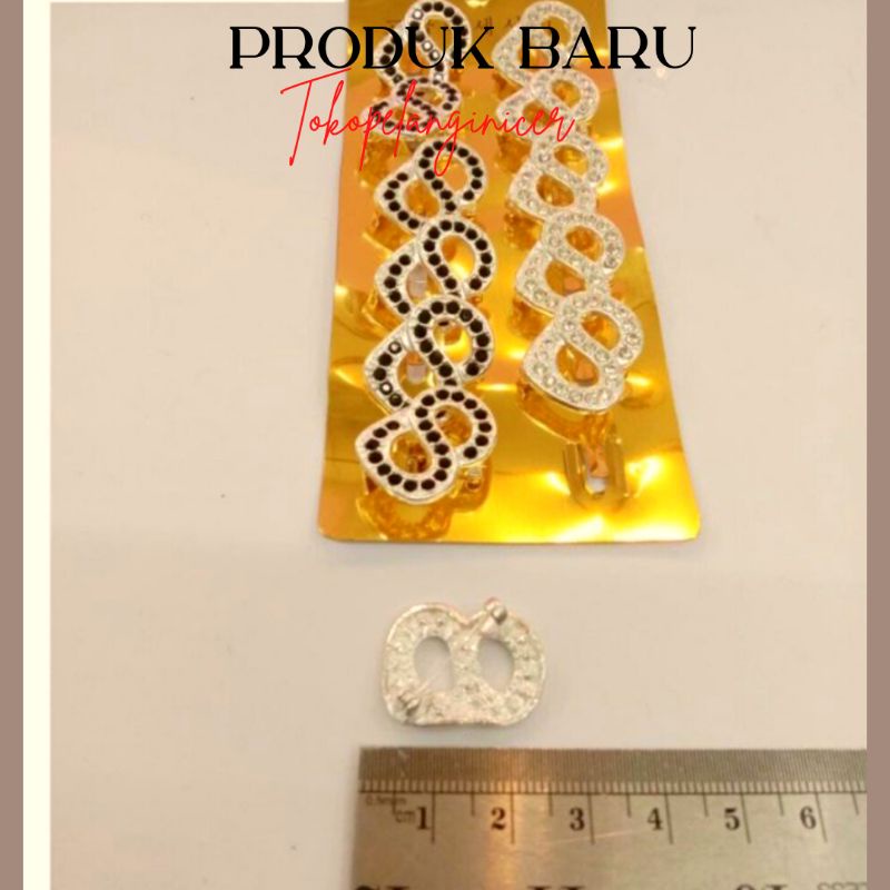 Bros Dagu Hijab Mini Bross Kecil Model B Peniti Hijab   Pin Bros Fashion Murah Bros Dagu