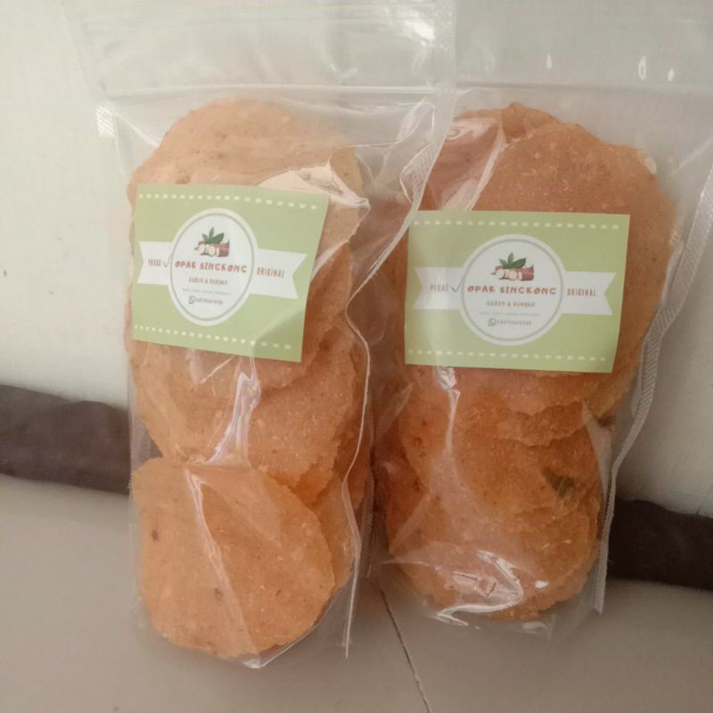 

Opak Singkong Gurih Renyah (Pedas)