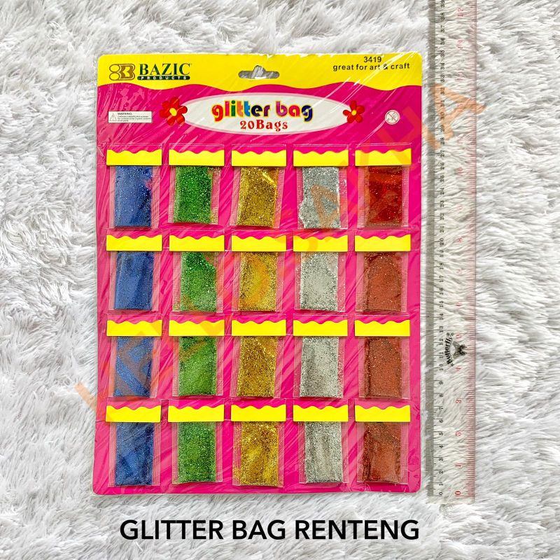 

MAINAN GLITTER BAG BOTOL TABUR TABURAN KERLAP KERLIP KELAP KELIP MELING BUBUK RENTENG RENTENGAN