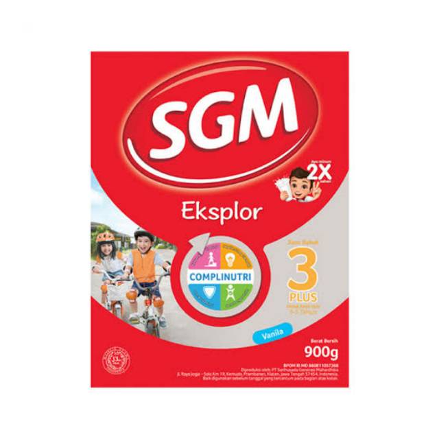 SGM 3 plus rasa madu/vanilla 900gr/ susu anak murah