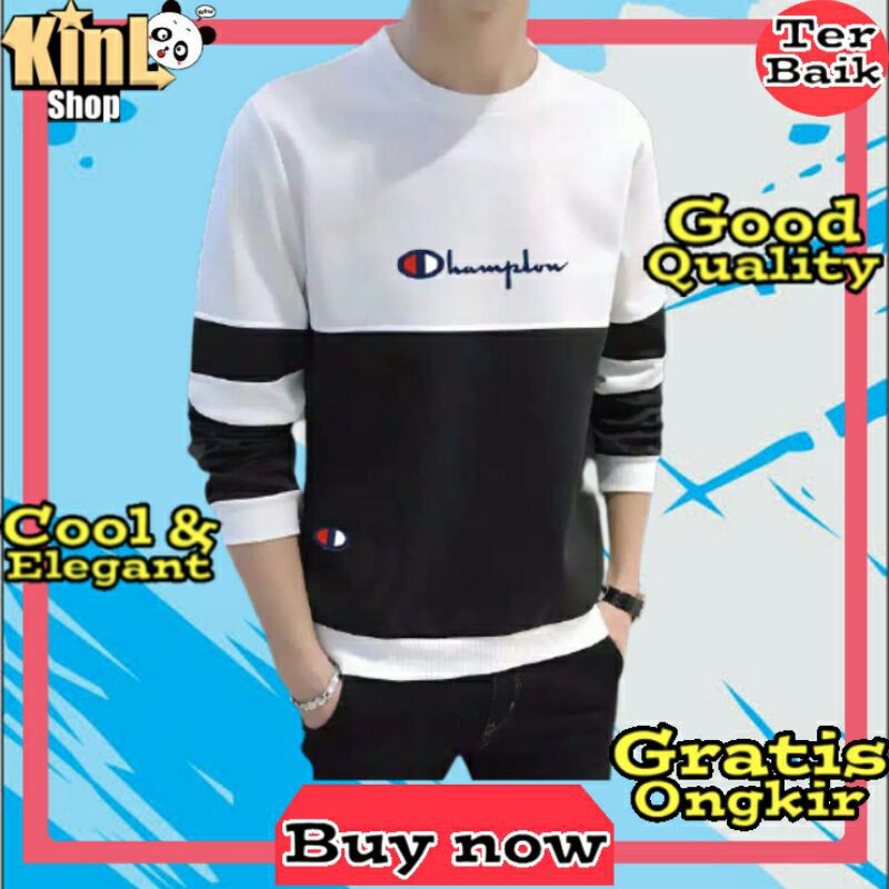 PROMO Baju pakaian kaus pria kaos pria cowok baju lengan panjang keren dewasa Terbaru kasual JK 84