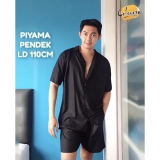 COLOURINAJA Piyama Celana pendek premium - Piyama Unisex - Piyama Pria - Piyama Wanita - Piyama Rayon