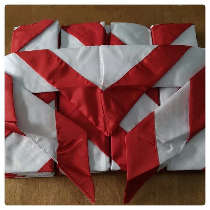 hasduk kacu pramuka laki laki wanita pelengkapan sekolah dasi seragam