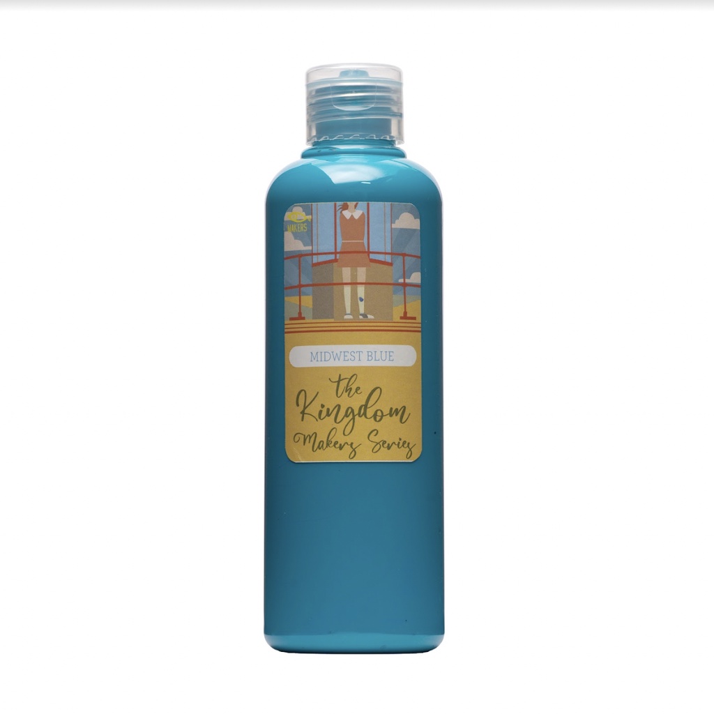 

Midwest Blue Acrylic Paint 250ml by MAKERS