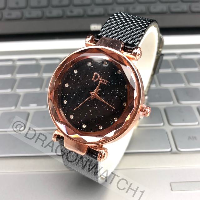 ［Ready Stock］Jam tangan wanita karet pasir gaya klasik  S1114