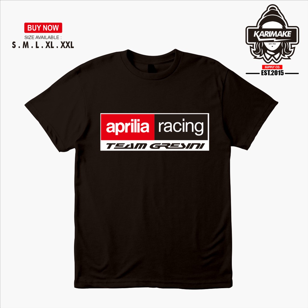 Kaos Baju Motogp APRILIA RACING TEAM GRESINI Kaos Otomotif - juraganpoloshirt