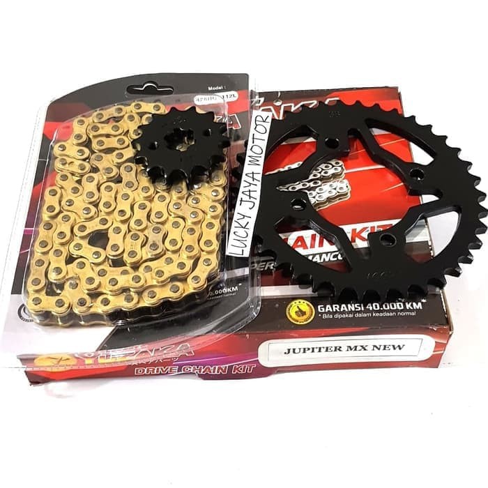 GEAR SET/GEARSET / CHAIN KIT JUPITER MX NEW (KOPLING) YUZAKA RACING Berkualitas